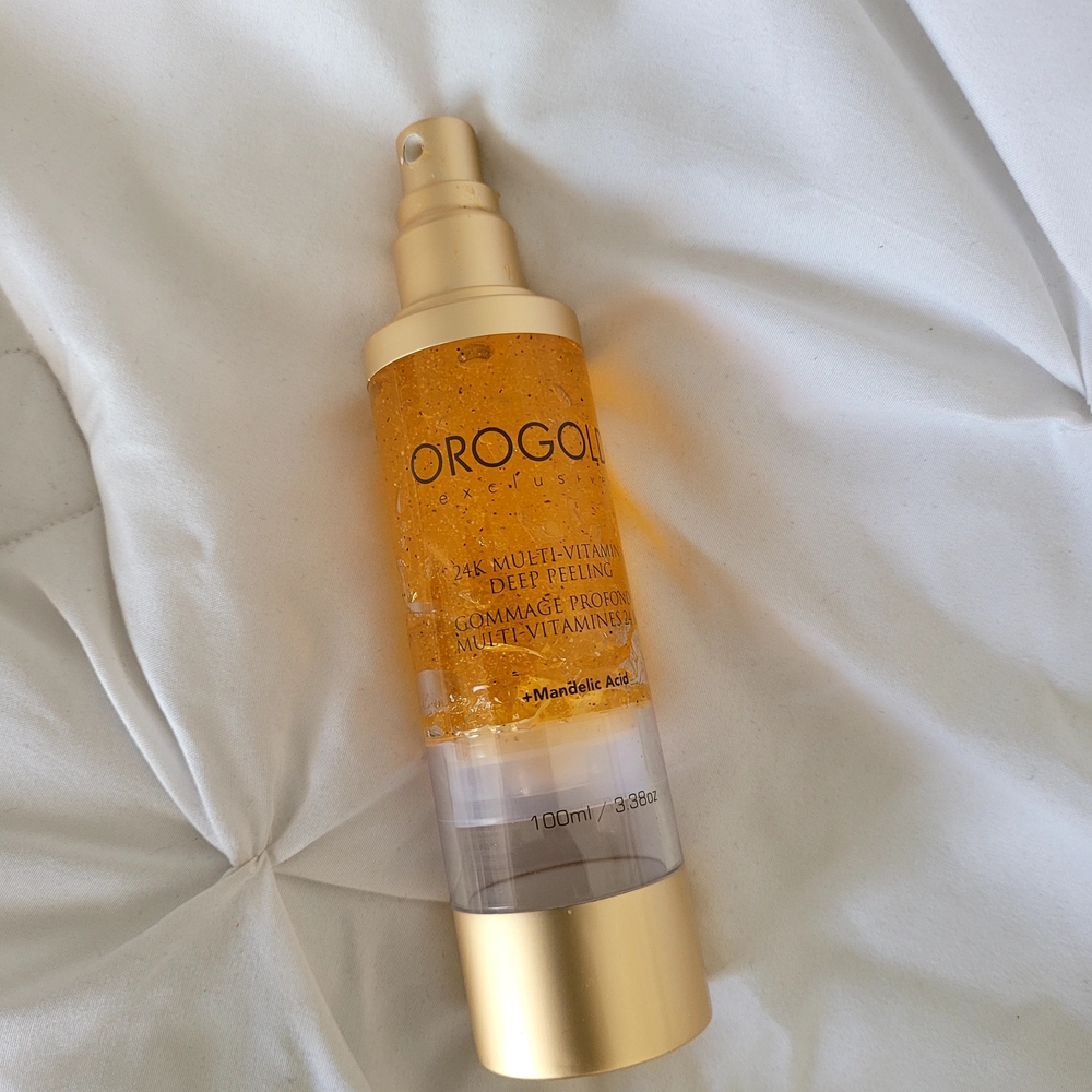 OROGOLD 24K Multi-Vitamin Deep Peeling Gel - Shimmering Gold - Picture 3 of 4